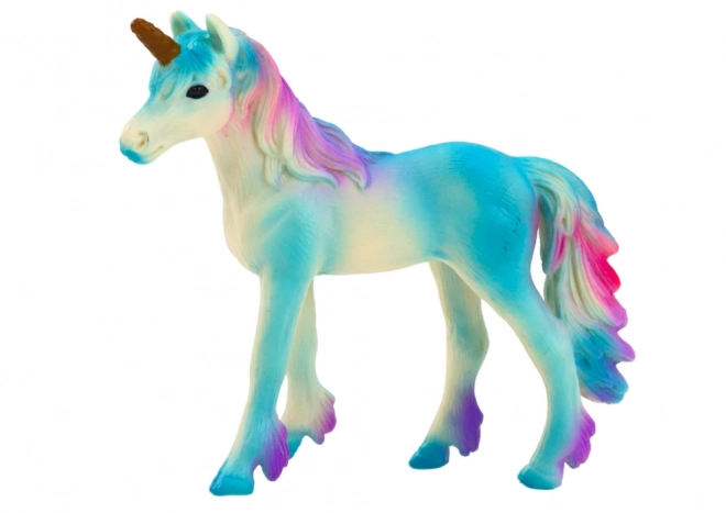 Figurină colecționabilă unicorn albastru