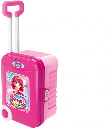 Troler pe roți cu mâner telescopic