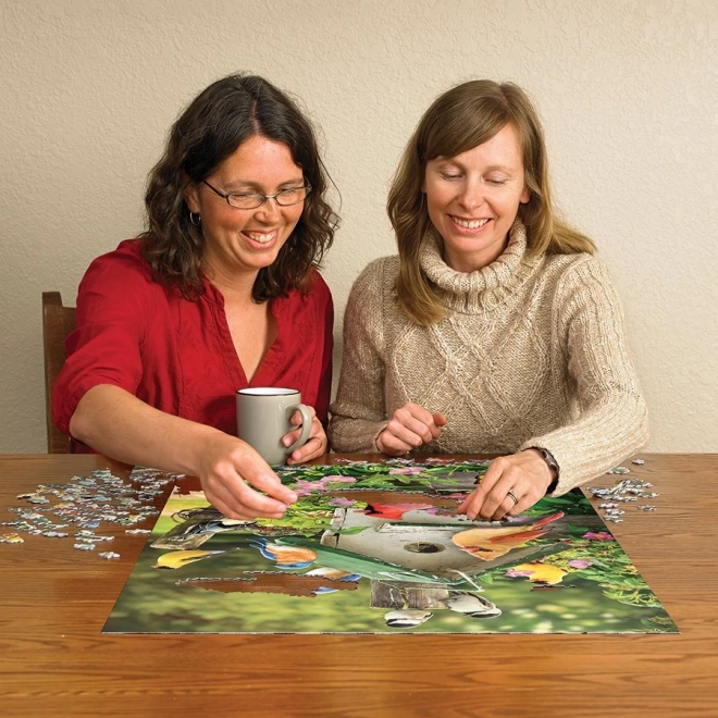 Puzzle Cobble Hill Casuță de vară 500 de piese