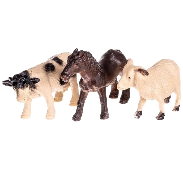 Set ferma cu animale și 2 tractoare 102 piese