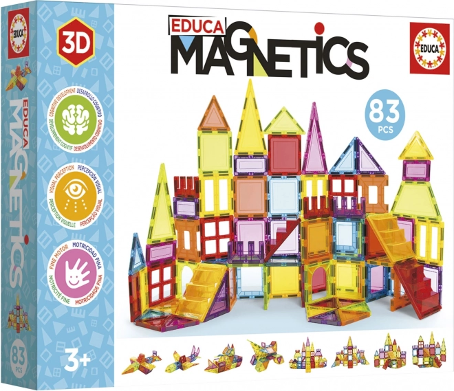 Stavebnice magnetică magnetics de la Educa