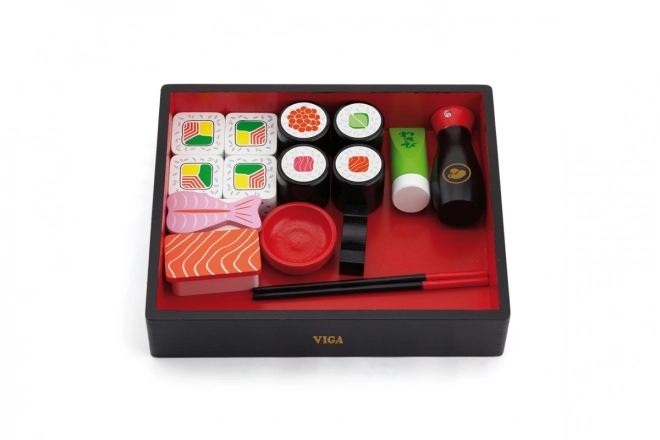 Set lemn Sushi