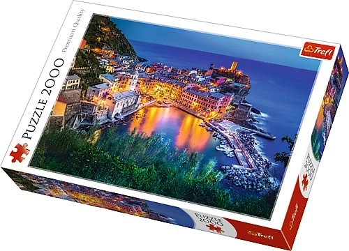 Puzzle Vernazza la amurg, Italia 2000 piese TREFL