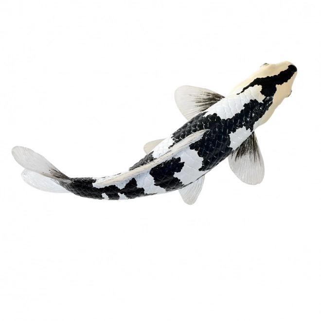 Figurină Mojo crap Koi Shiro Utsuri