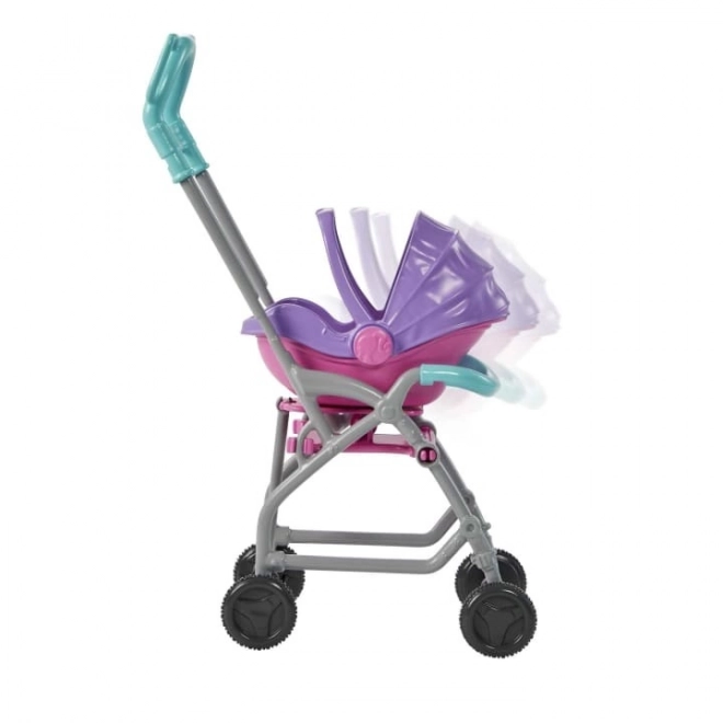 Păpușa Barbie Dădacă Skipper Cărucior + set pentru bebeluș