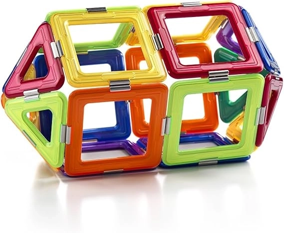 Set magnetic Deluxe cu roți GeoSmart