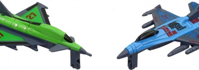 Avioane pentru copii 10 cm - set 12 buc