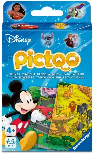 Ravensburger Pictoo Disney – joc rapid de perspicacitate
