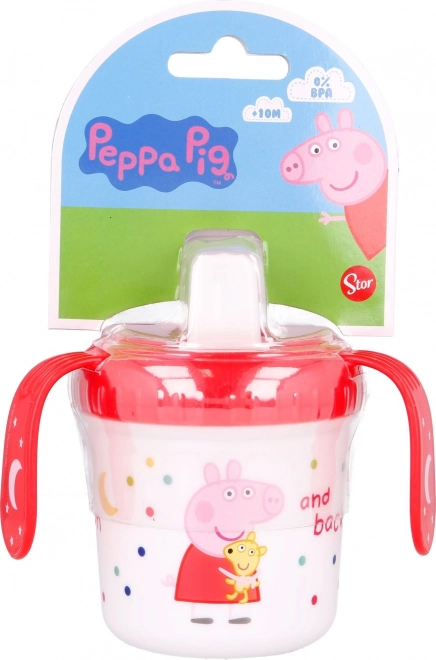 Cana cu mânere și cioc 250 ml Peppa Pig