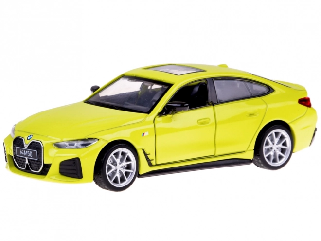 Model metalic auto BMW i4 M50 electrice