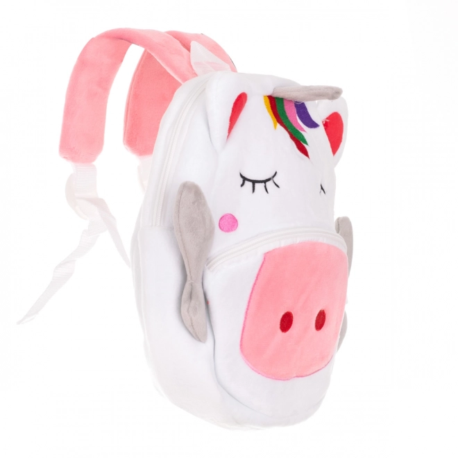 Rucsac plușat unicorn 24cm