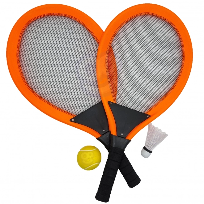 Set de rachete de tenis și badminton pentru copii Woopie