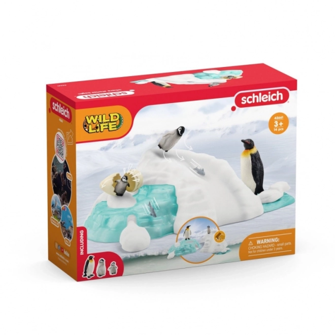 Set figurine Wild Life Joaca Familiei de Pinguini