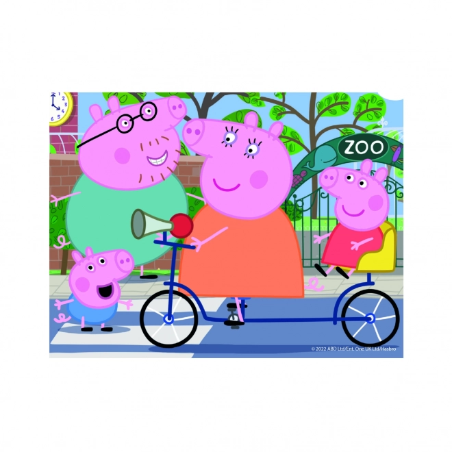 Cuburi colorate Peppa Pig