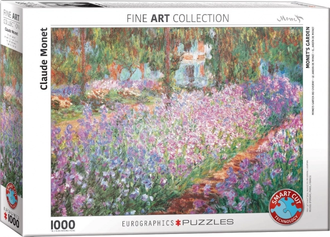 Puzzle Grădina lui Monet 1000 de piese