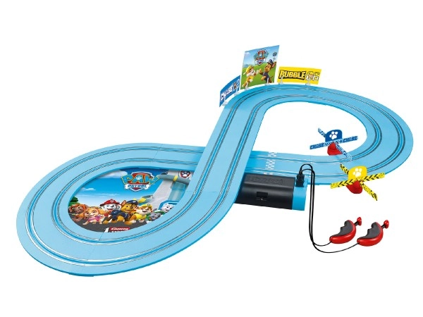 Traseu dinamic cu două elice rotative