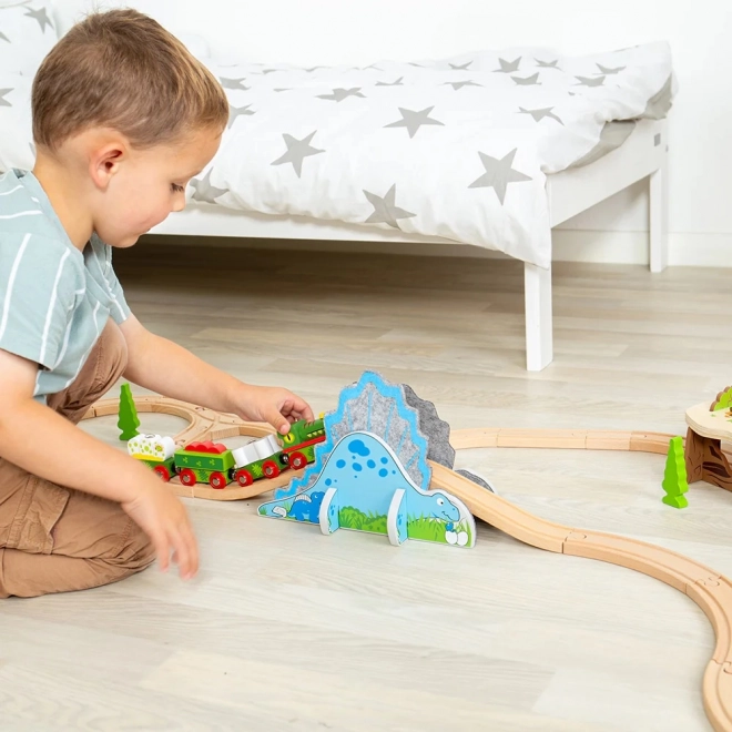 tunel de tren Dinozauri Bigjigs Rail