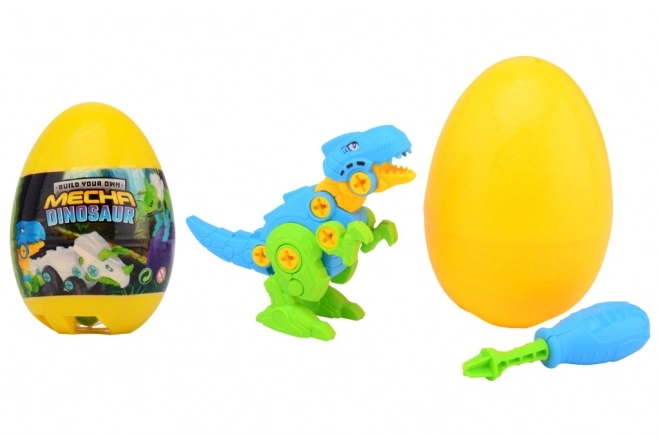 Oul cu surprize - construcție dinozaur mecanic