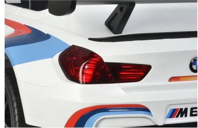 Mașină cu baterii BMW M6 GT3 Albă