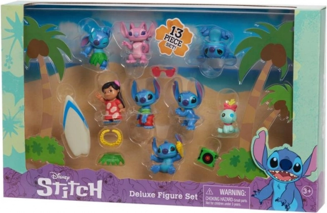 Set de figurine Stitch Deluxe