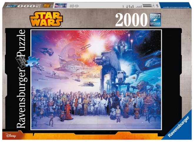 Puzzle univers Star Wars 2000 piese