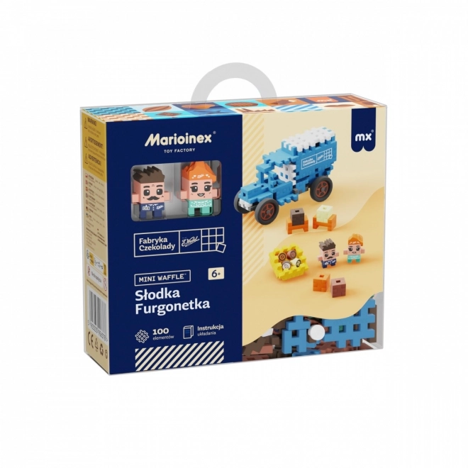 Mini Waffle - furgoneta dulce Wedel 100 de piese