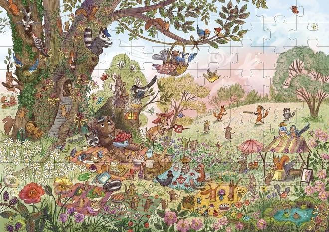 Puzzle Bear Picnic 500 Pieces