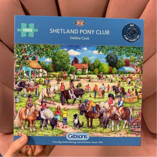 Puzzle clubul de ponei Shetland 1000 de piese