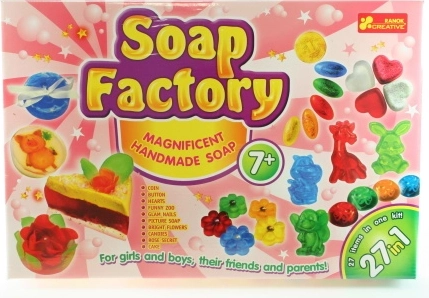 Producție mare de săpunuri 27-în-1