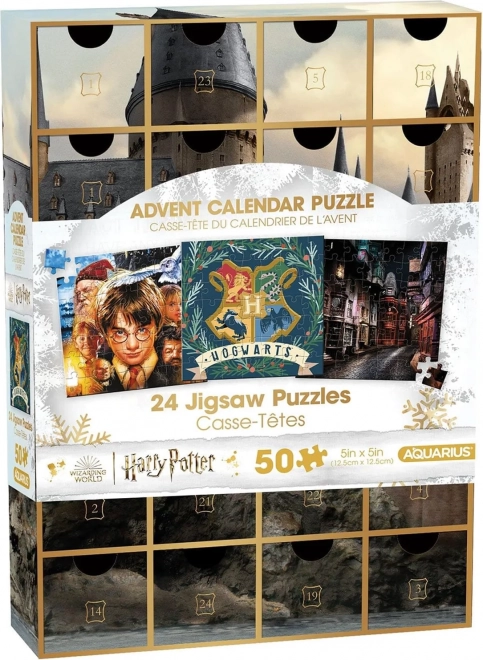 Calendar de Advent Harry Potter Puzzle 24x50 piese