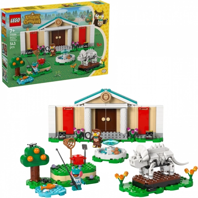 LEGO Animal Crossing: Blathers și colecția muzeului