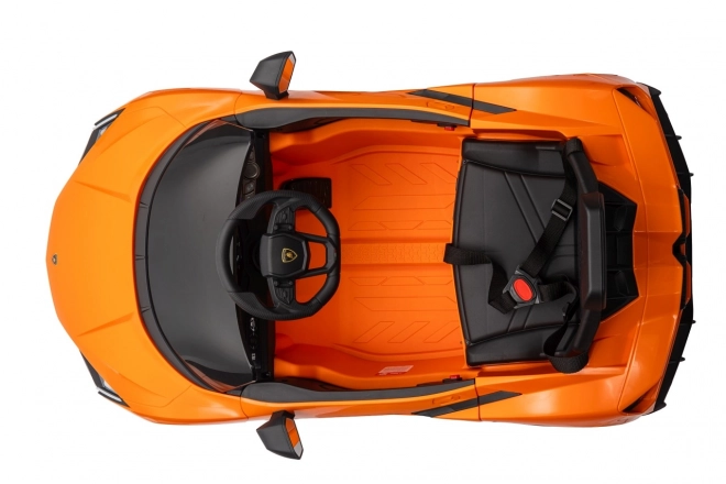 Mașină electrică pentru copii Lamborghini Revuelto portocalie