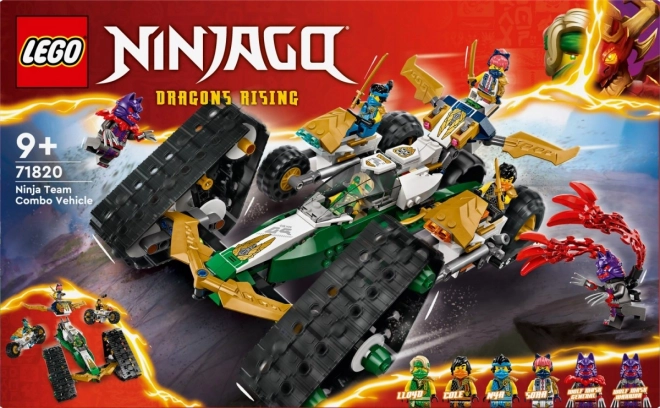 Vehicul multifuncțional ninja Lego Ninjago