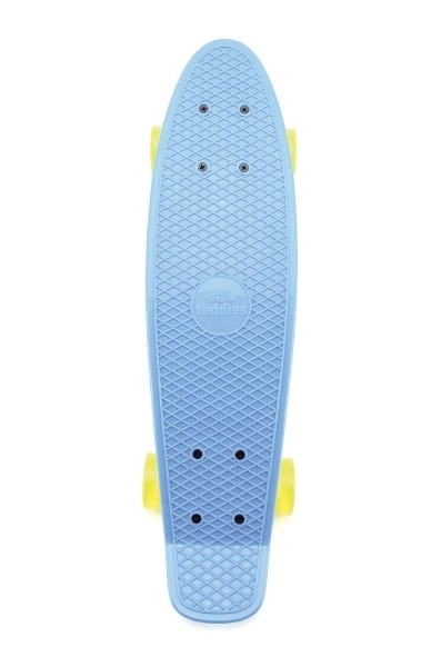 Skateboard Pennyboard 60cm – Albastru, roți galbene