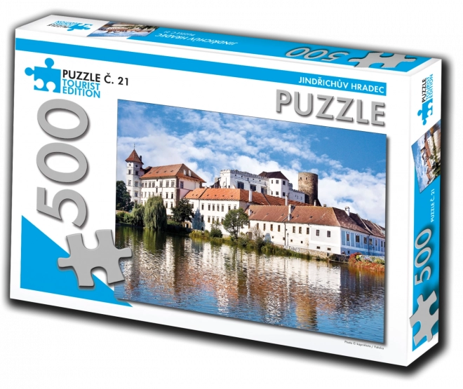 Puzzle ediția turistică Jindřichův Hradec 500 piese