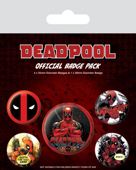 Set de insigne Deadpool