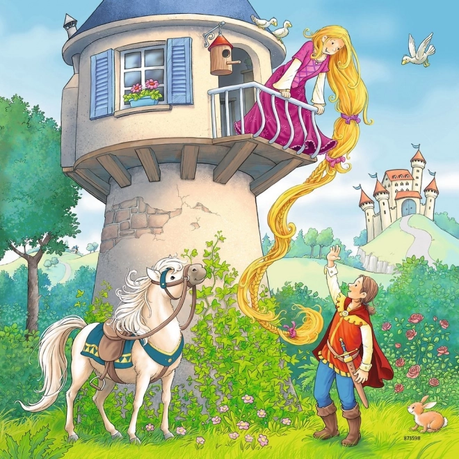 Puzzle povești clasice 3x49 piese