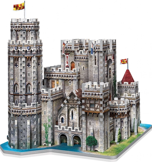 puzzle 3D castelul Camelot Wrebbit