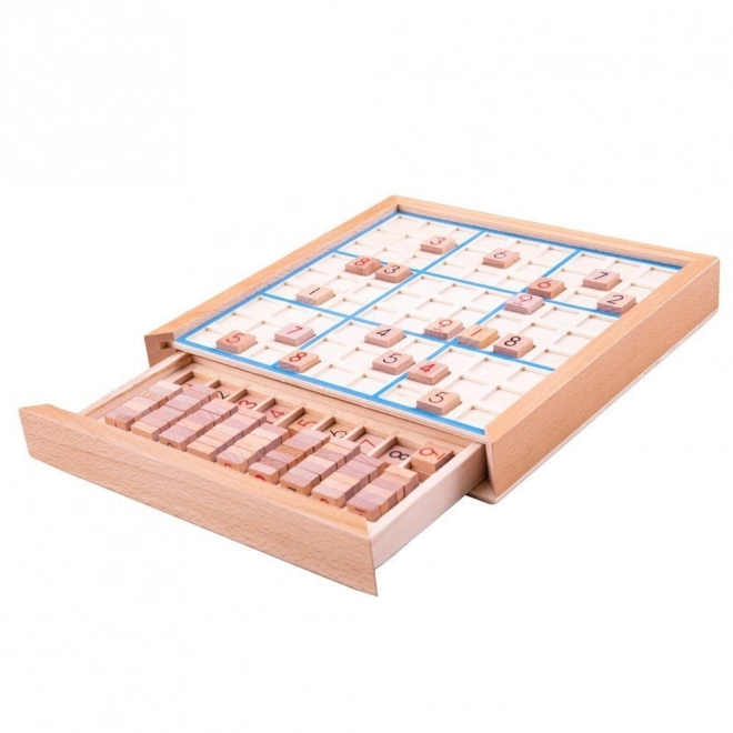 sudoku din lemn Bigjigs Toys