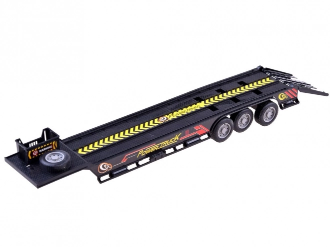 Set trailer auto și tractor cu remorcă teleghidat – galbenă