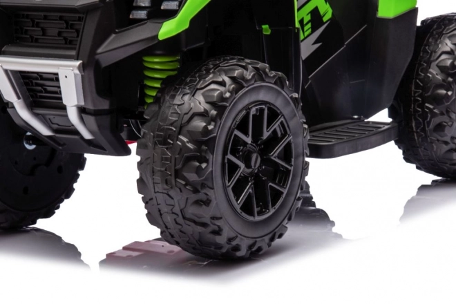 ATV pentru copii cu baterie verde