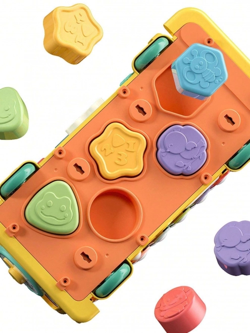 Autobuz interactiv educativ pentru copii Woopie Montessori 6-in-1