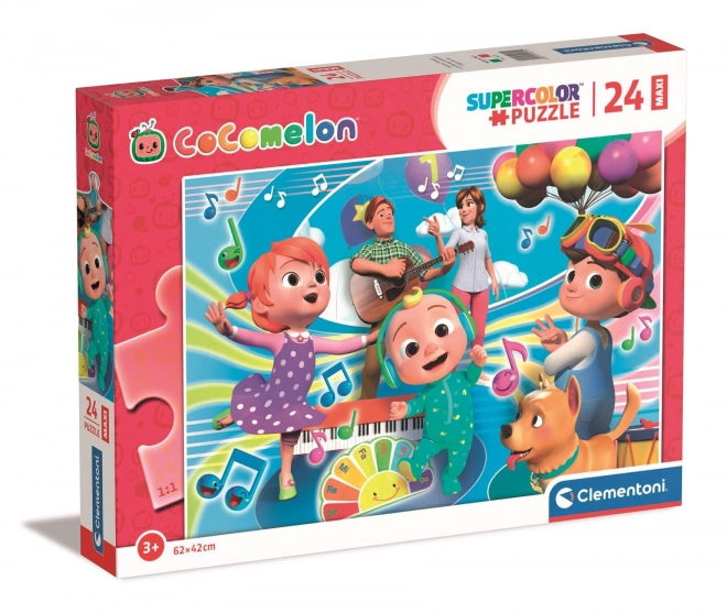 Puzzle CoComelon și muzica MAXI 24 piese