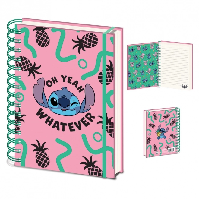 Carnet A5 cu spirale Lilo și Stitch