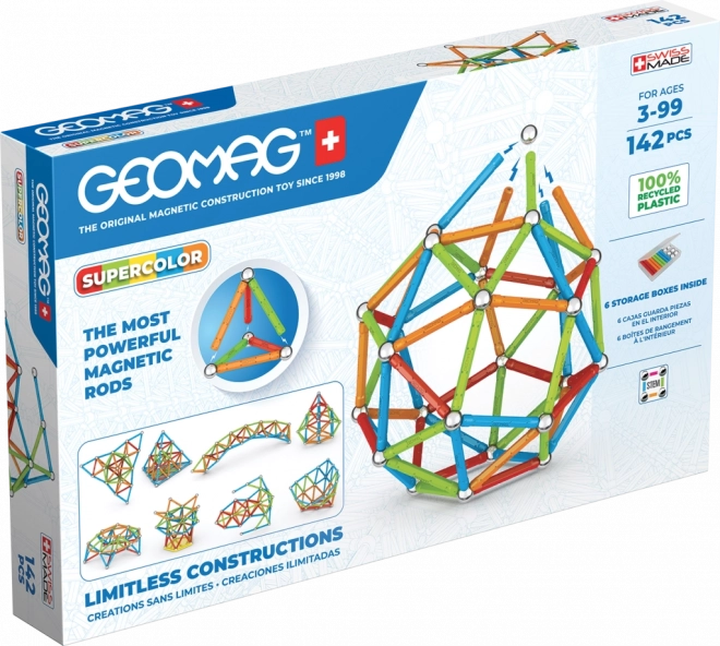 Geomag Supercolor 142 piese