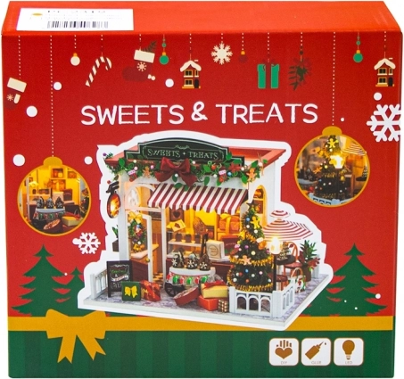 2Kids Toys miniatură căsuța Cofetărie de Crăciun