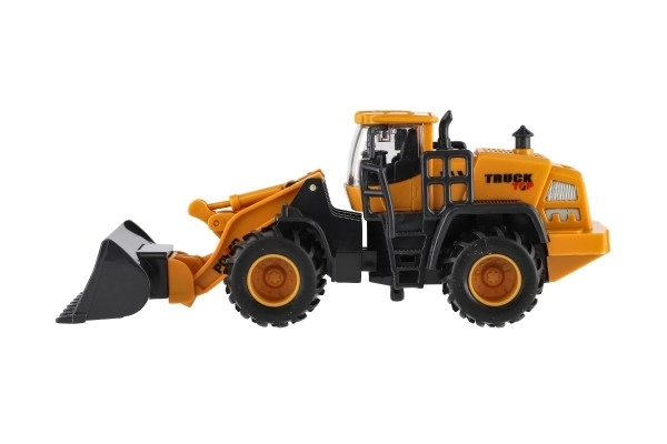 Mașină de construcții cu motor inerțial 20cm, set 8 piese