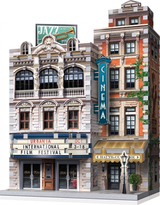 Puzzle 3D cinema Urbania Wrebbit