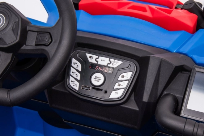 Mașinuță de poliție pentru copii cu acumulator 4x4 Buggy XB-2118