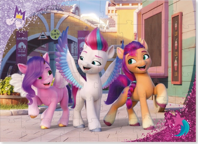 Puzzle My Little Pony La oraș 60 piese